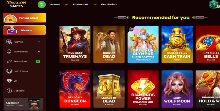 DragonSlots Casino